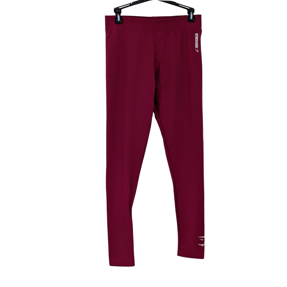 Gymshark Women's Burgundy Leggings